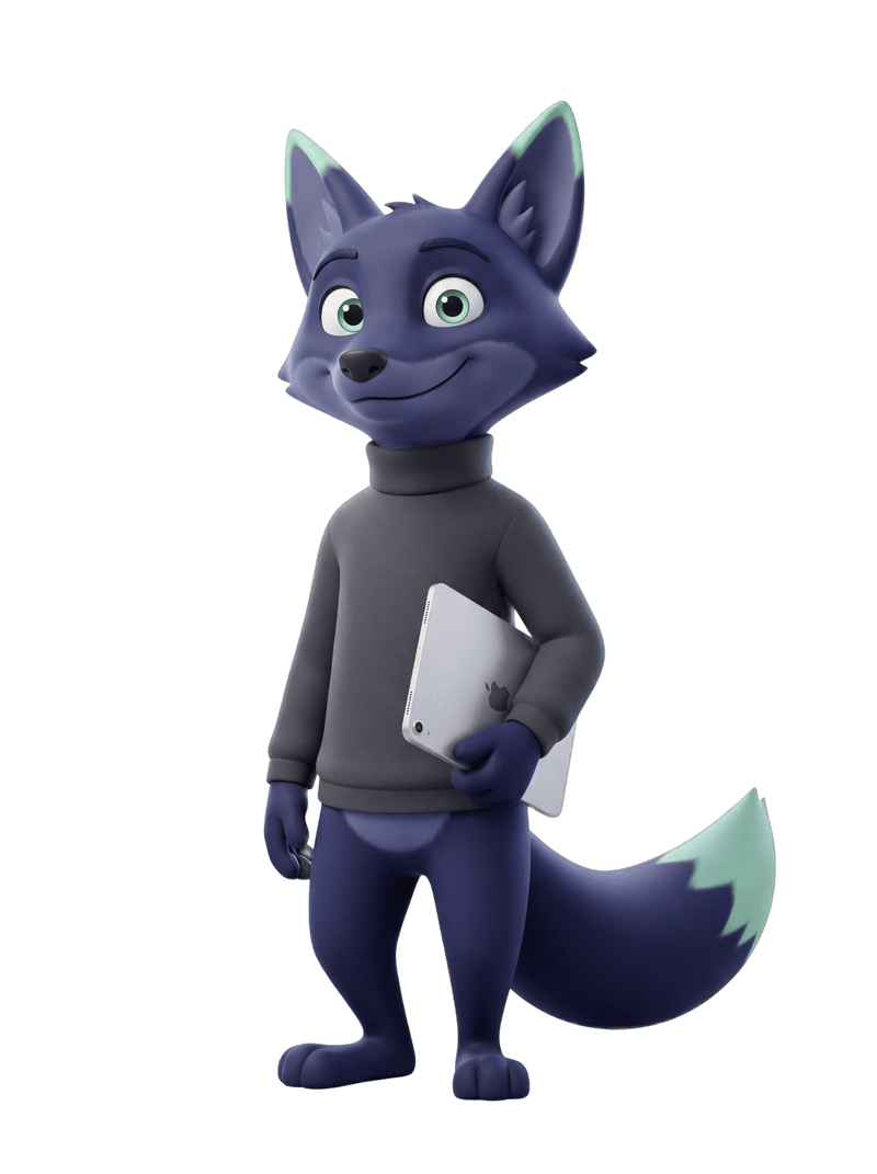 Mascotte AXTRACOM — agence de création de site internet sur mesure et SEO